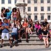 Groupe jeunes au portugal REGARDS